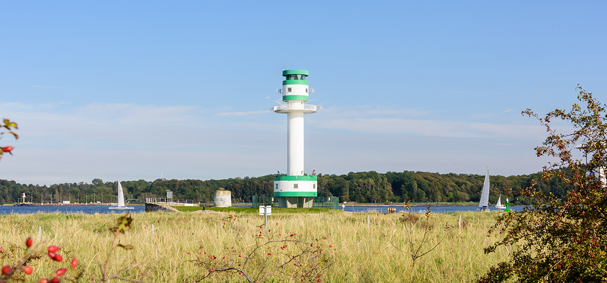 Leuchtturm an der kierlöer Förde